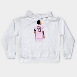 Lionel Messi Football Player Kids Hoodie